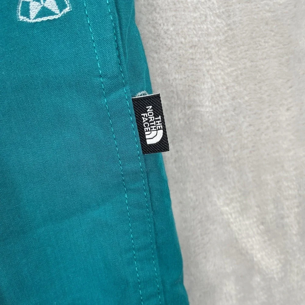 The North Face Shirt Mens Large Button Up Baytrail Jacquard Short Sleeve NWT